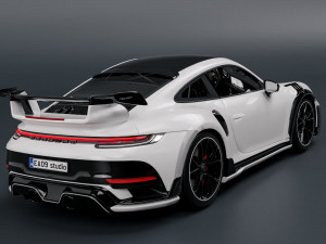Porsche 911 Turbo S 3D Model