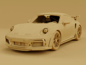 Porsche 911 Turbo S 3D Model