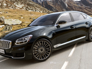 2020 Kia K900 3D 模型