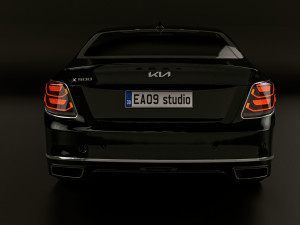 2020 Kia K900 3D 模型