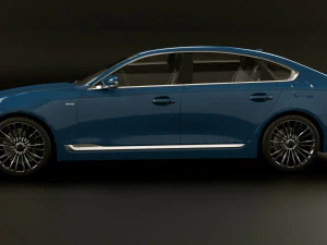 2020 Kia K900 3D Model