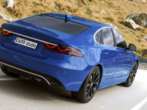 Jaguar XF R-Dynamic Modello 3D