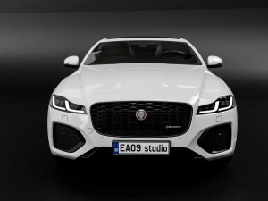 Jaguar XF R-Dynamic Modello 3D
