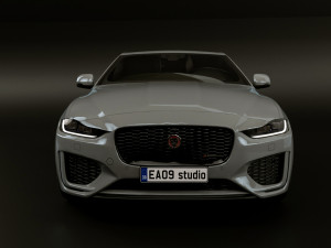 2022 Jaguar XE R-Dynamic 3D Model