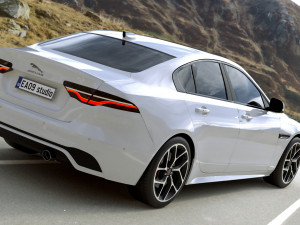2022 Jaguar XE R-Dynamic 3D Model