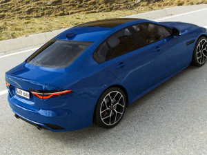 2022 Jaguar XE R-Dynamic 3D Model