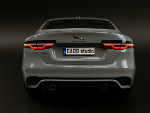 2022 Jaguar XE R-Dynamic 3D Model