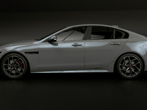 2022 Jaguar XE R-Dynamic 3D Model