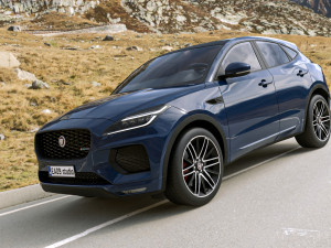 Jaguar E-Pace r Dynamic 3Dモデル
