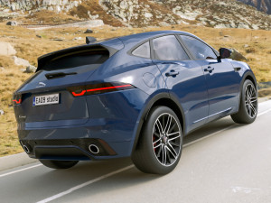Jaguar E-Pace r Dynamic 3D 모델