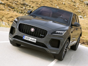 Jaguar E-Pace r Dynamic 3D 모델