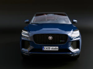 Jaguar E-Pace R Dynamic Modello 3D