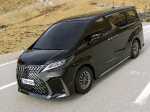 Lexus LM300h 3D Model