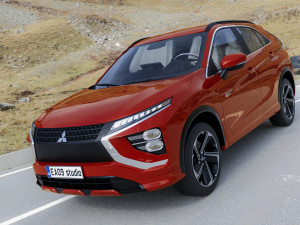 2023 Mitsubishi Eclipse Cross 3D-Modell