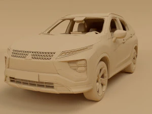 2023 Mitsubishi Eclipse Cross 3D Model