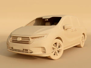 Honda Odyssey Elite 3D Model