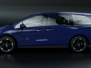 Honda Odyssey Elite 3D Model