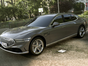 2022 Genesis G90 3D Модель