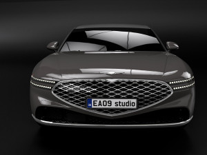 2022 Genesis G90 3D Модель