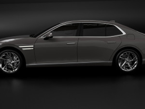 2022 Genesis G90 3D Модель
