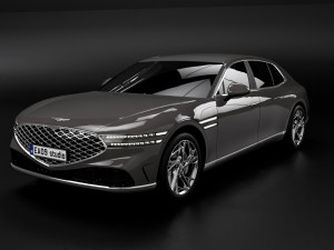2022 Genesis G90 3D Модель