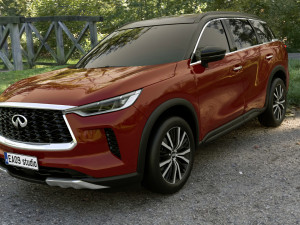 2022 Infiniti QX60 3D Model