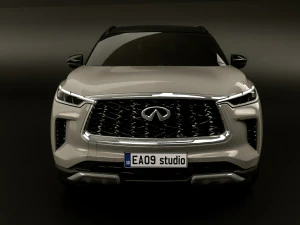 2022 Infiniti QX60 3D Model