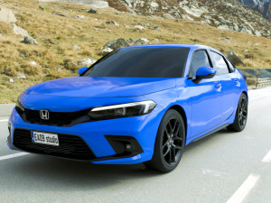 2022 Honda Civic Hatchback 3D Model