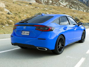 2022 Honda Civic Hatchback 3D 모델