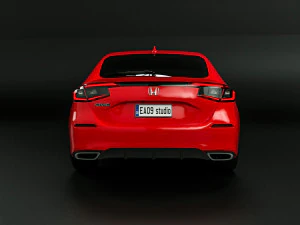 2022 Honda Civic Hatchback 3D Model