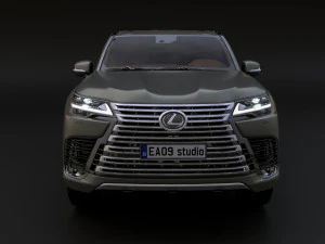 2022 Lexus LX 600 3D Model