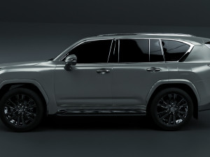 2022 Lexus LX 600 3Dモデル