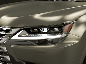 2022 Lexus LX 600 3Dモデル