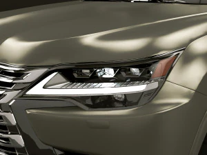 2022 Lexus LX 600 3D Model