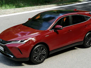 2022 Toyota Harrier 3D Model
