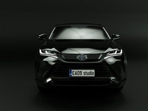 2022 Toyota Harrier Modelo 3D