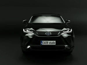 2022 Toyota Harrier 3D Model
