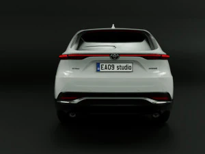 2022 Toyota Harrier 3D Model