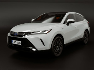 2022 Toyota Harrier Modelo 3D