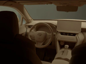 2022 Toyota Harrier 3D Model