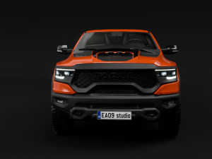 Ram 1500 TRX 3Dモデル