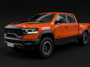 Ram 1500 TRX 3Dモデル