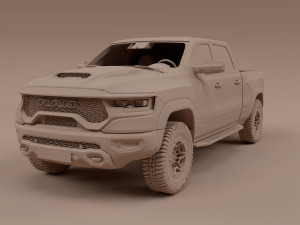 Ram 1500 TRX 3Dモデル