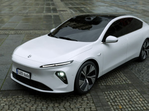 2022 NIO ET7 3D Модель