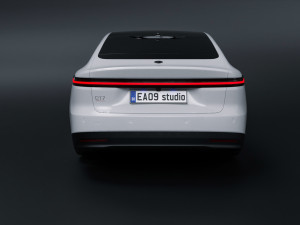 2022 NIO ET7 3D Модель
