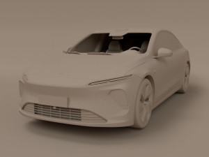 2022 NIO ET7 3D Модель