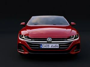 2022 Volkswagen Arteon R-Line 3D Model