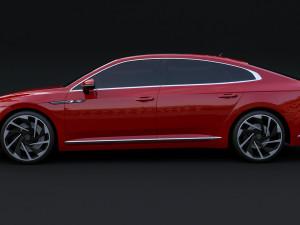 2022 Volkswagen Arteon R-Line 3D Model