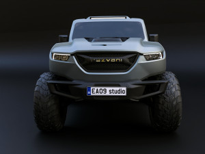 Rezvani Tank 3D 模型