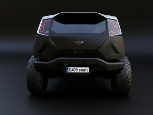 Rezvani Tank 3D 模型